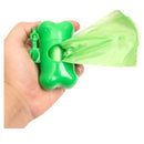 Hueso Dispensador De Bolsas Mascotas + 1 Rollo