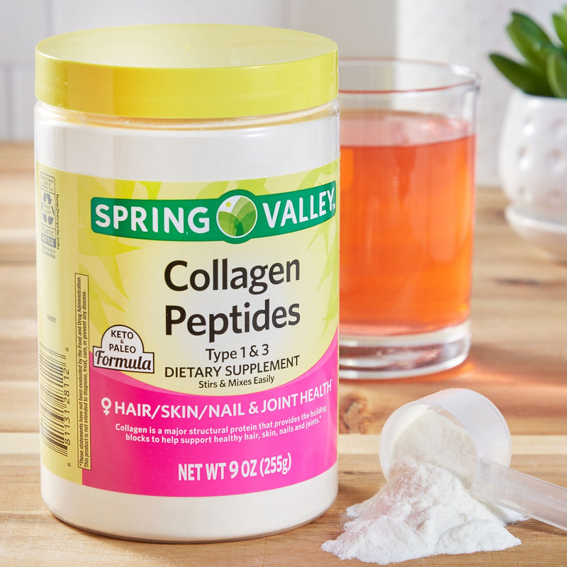 Colegeno Peptidos Spring Valley Collagen Peptides