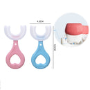 Cepillo De Dientes Silicona En Forma De U Niños 2 A 6 Años