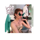 Gafas De Sol Llamas Extendidas Concierto Outfit Fashion Moda