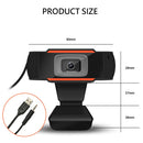 Cámara Web 1080p Para Pc Laptop Usb Web Cam Con Micrófono