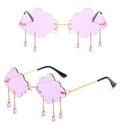 Gafas De Sol Diseño Nubes Gotas De Agua Outfit Fashion Fiest