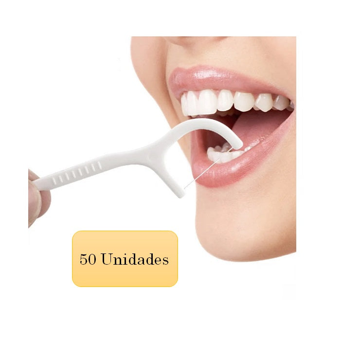 Flosser Palillo Hilo Dental X50