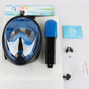 Mascara Buceo Careta Snorkel Full Face Con Tula Go Pro