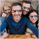 Gafas De Sol Meme Thug Life Pixel Halloween Divertid Disfraz