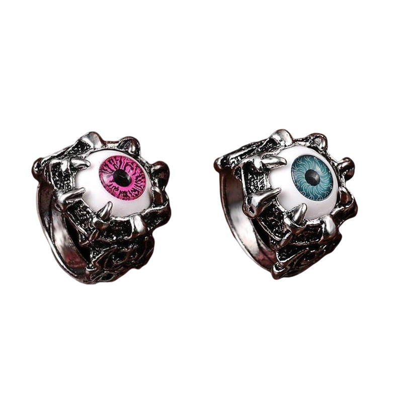 Anillo Mal De Ojo Punk Hip Hop Protección Mujer Hombre Moda