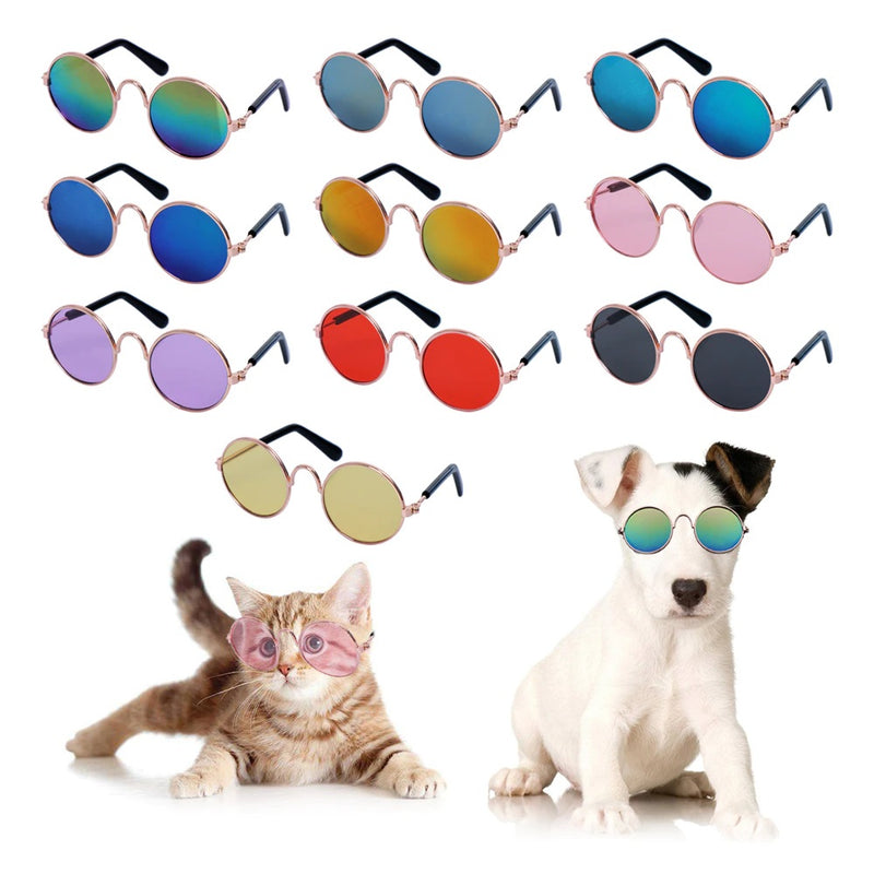 Gafas De Sol Para Gatos Y Perros Vintage Redondas