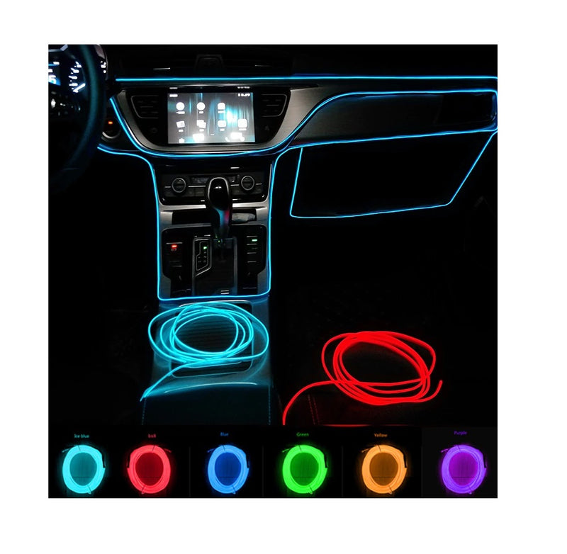 Tira Cinta Alambre De Luz Led Para Interior Del Carro Usb