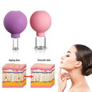 Ventosa Masaje Facial Antiarrugas Cristal Terapia Adelgaza