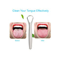 Espatula Limpiador Raspador De Lengua Elimina Mal Aliento