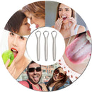 Espatula Limpiador Raspador De Lengua Elimina Mal Aliento