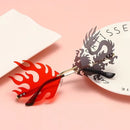 Gafas De Sol Diseño Llamas De Dragón Concierto Fashion Moda