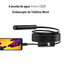 Endoscopio Boroscopio A Prueba De Agua 6 Luces Led Ajustable