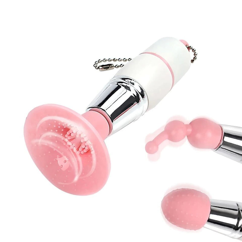 Mini Vibrador Succionador Femenino 3 Piezas Fetiche Fantasia