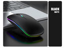 Mouse De Juego Multicolor Inalámbrico Usb Bluetooth