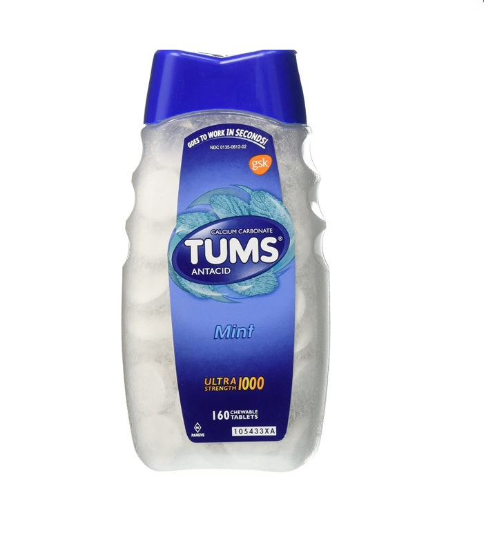 Tums Antiacido Ultra 160 Tabletas