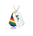 Collar De Acero Inoxidable, Lgbt Gay Pride Jewelry Rainbow