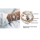 Conjunto De Manillas Y Pulseras Bohemios Vintage Mujer Moda