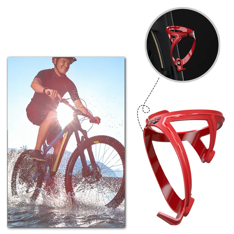 Soporte Botella Agua Caramañola Bicicleta Ultra Liviano 23g