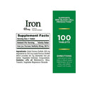 Natures Bounty Iron Hierro 65mg