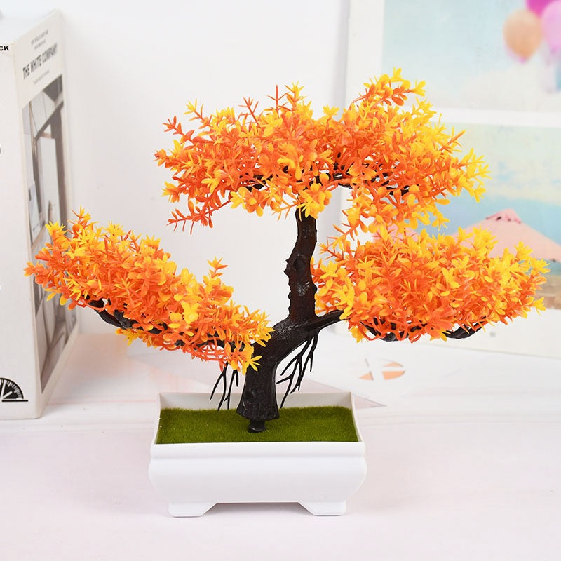 Plantas Artificiales Árbol Japonés Bonsái Decoración Hogar