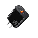 Cargador Usb Dual Tipo C Adaptador De Pared De Carga Rápida