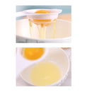 Separador De Clara Yema Huevo Cuchara Plástica Colador