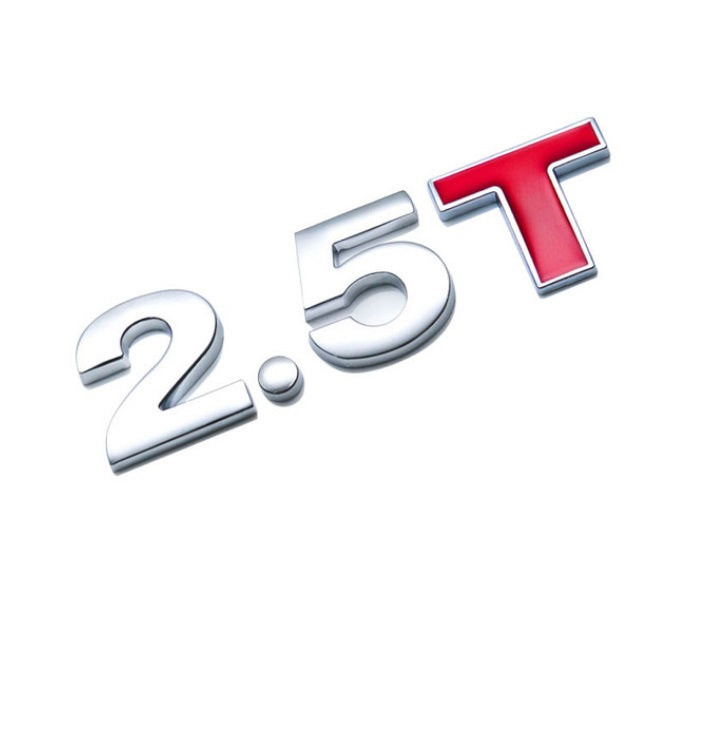 Emblemas Adhesivos 3d Para Carro 1.4t 1.8t 2.0t 2.5t 3.0t