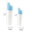 Frasco Lavado Nasal Irrigador Niños Y Adultos Portatil 70ml