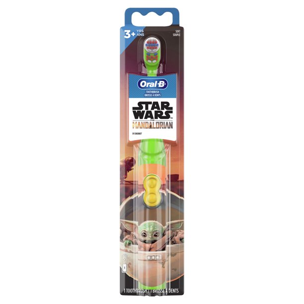 Cepillo De Dientes Eléctrico Niños Star Wars Baby Yoda Grogu