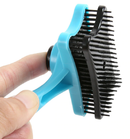 Cepillo Para Perro Quita Nudos Con Botón Mágico