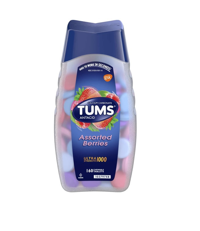 Tums Antiacido Ultra 160 Tablet