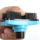 Cepillo Para Perro Quita Nudos Con Botón Mágico