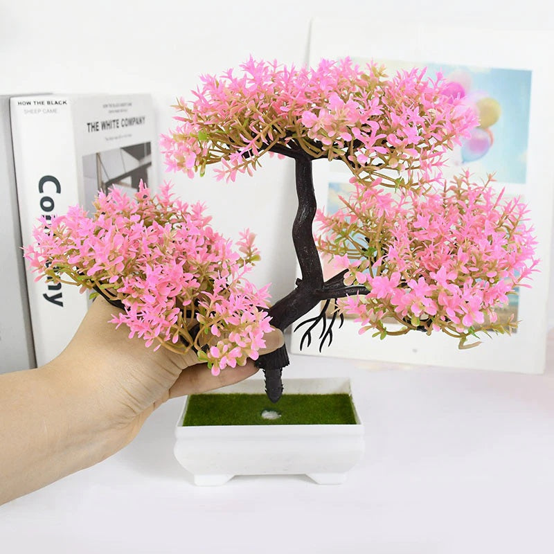 Plantas Artificiales Árbol Japonés Bonsái Decoración Hogar