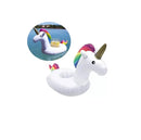 Flotador Unicornio Portavasos Inflable Piscina Pool