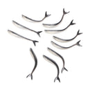 Señuelos De Silicona Para Pesca Realistas 8 Cm X 10 Unidades