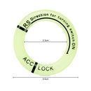 Circulo Guia Interruptor Switch Arranque Ilumina Oscuridad