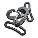 Mosquetón Gancho De Plástico Giratorio Mochila Hebilla X10u