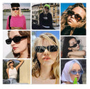 Gafas De Sol Rectangulares Modernas Fashion Moda