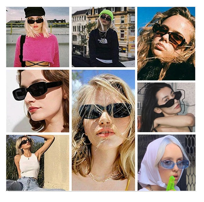 Gafas De Sol Rectangulares Modernas Fashion Moda