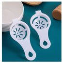 Separador De Clara Yema Huevo Cuchara Plástica Colador