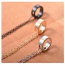 Cadena Dije Circular Unisex