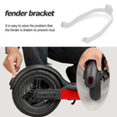 Soporte Antivibración Guardabarro Trasero Xiaomi Scooter M365