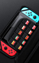 Forro Estuche Resistentecompartimientos Nintendo Switch Rojo