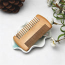 Cepillo/peine Profesional Madera Fortalece Barba Y Cabello