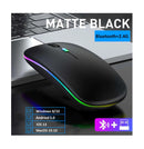 Mouse De Juego Multicolor Inalámbrico Usb Bluetooth