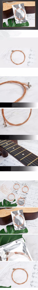 Encordado de Guitarra Clásica en Cobre 6 Piezas