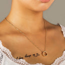 Cadena Dije Circular Unisex