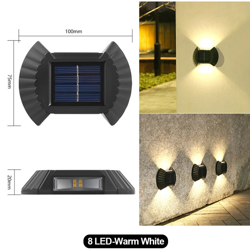 Luz Led Solar Inteligente Para Exteriores A Prueba De Agua