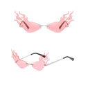 Gafas De Sol Llamas Extendidas Concierto Outfit Fashion Moda
